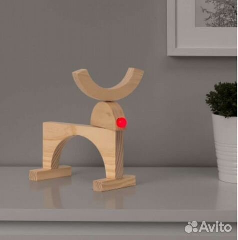 Новогодний олень IKEA strala