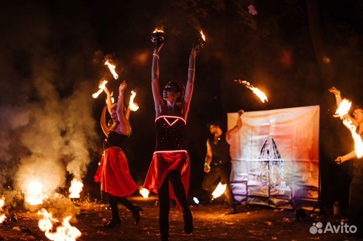 Фаер-шоу в Москве и Подмосковье