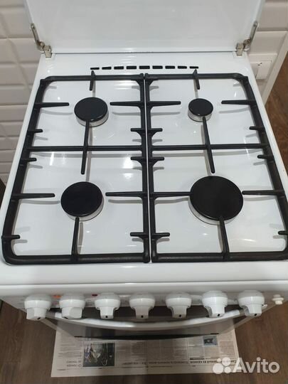 Плита газовая с электрической духовкой