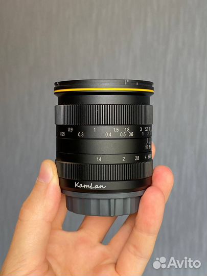 Kamlan 28mm, F1.4
