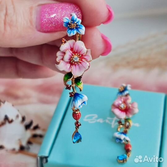 Серебряные серьги