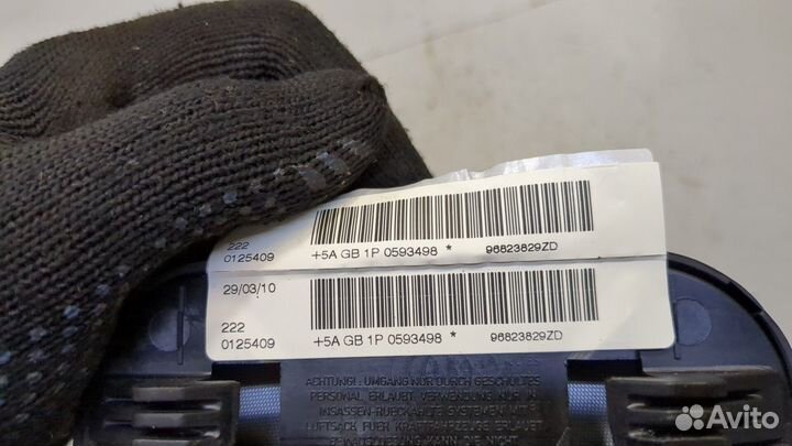 Подушка безопасности водителя Citroen C4, 2010