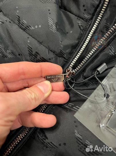 Куртка Жилетка мужская утепленная emporio armani