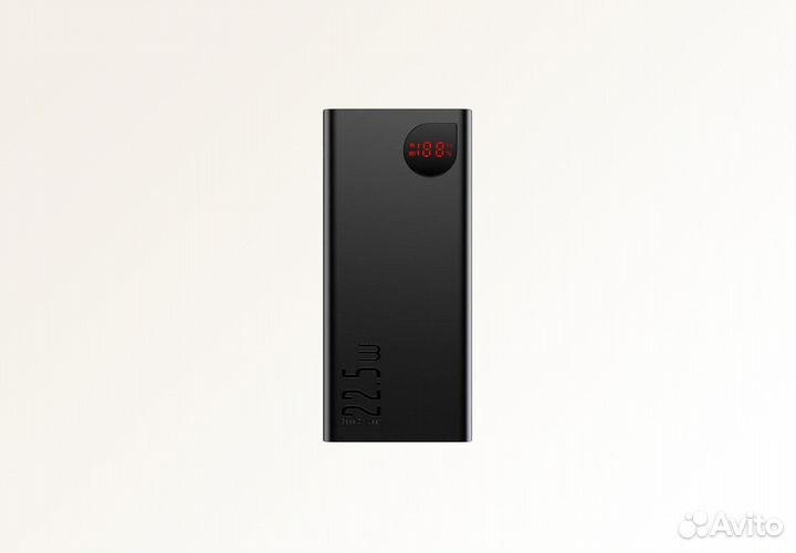 Внешний аккумулятор Baseus Adaman Metal Digital Di