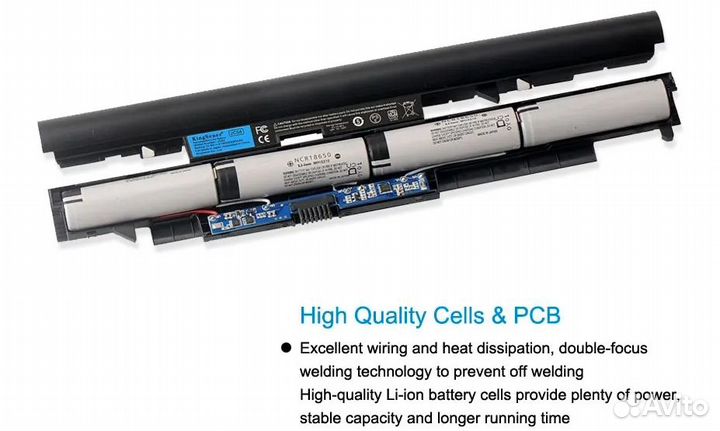 Акб для ноутбука HP (JC04, JC03) 15-BW, 15-bs