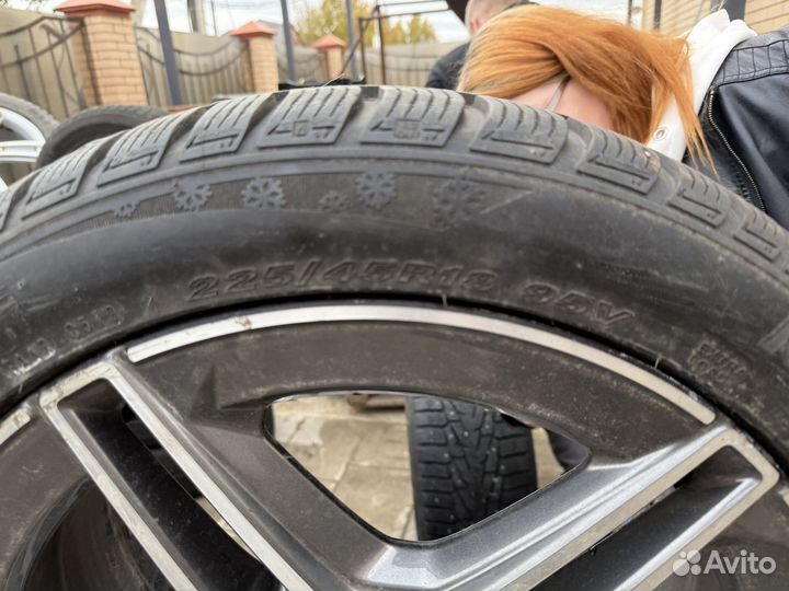 Колеса Mercedes C class R18 Оригинал Зима