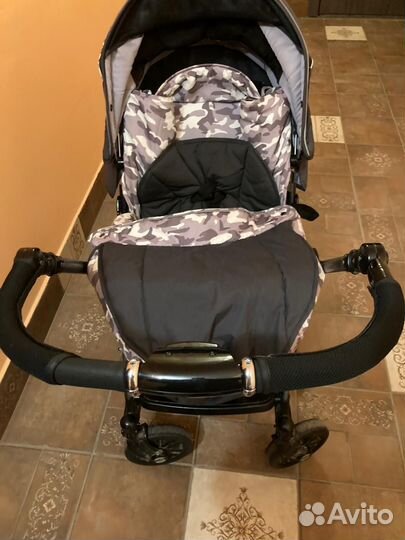 Прогулочная коляска зимняя бу