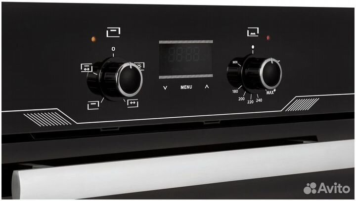 Газовый духовой шкаф gefest дгэ 621-03, черный