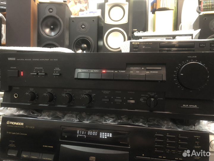 Усилитель Yamaha a 500 japan 100v