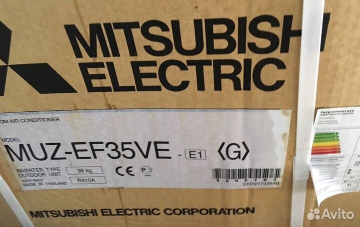 Mitsubishi electric design MSZ-EF35VE2W инвертор