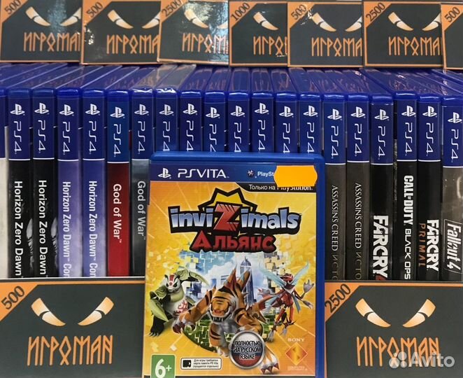 Игры PS Vita Invizimals: Альянс
