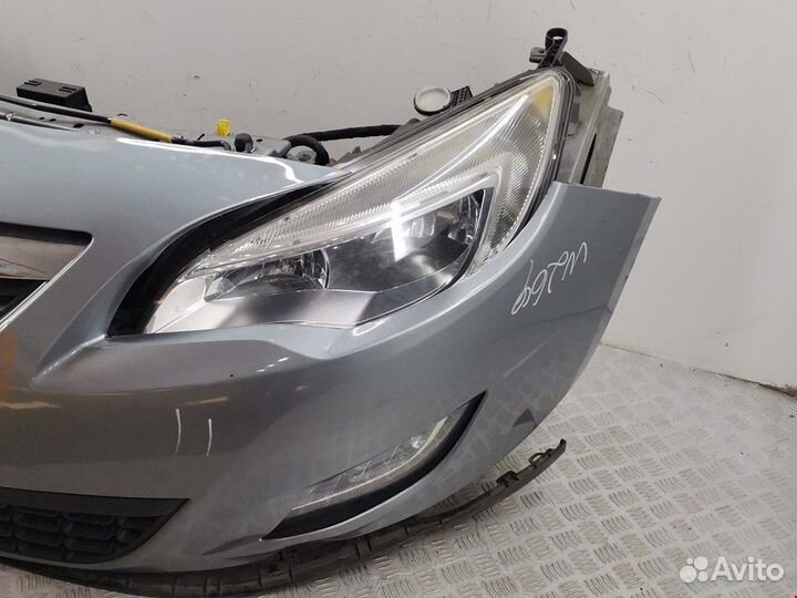 Бампер (ноускат) для Opel Astra J