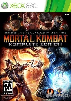 Игра для xbox 360 Mortal Kombat: Komplete Edition