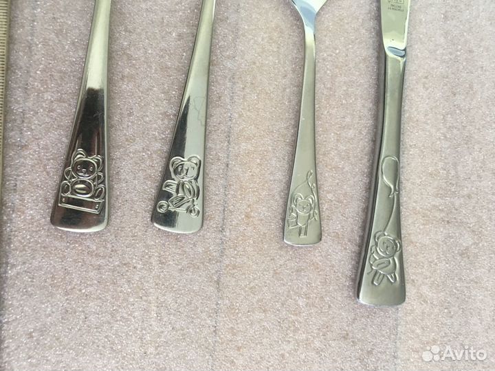 Набор детских столовых приборов 