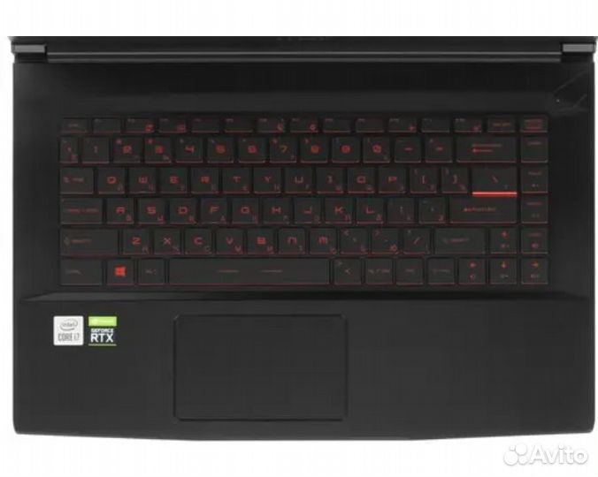 Игровой ноутбук msi i7 rtx3060