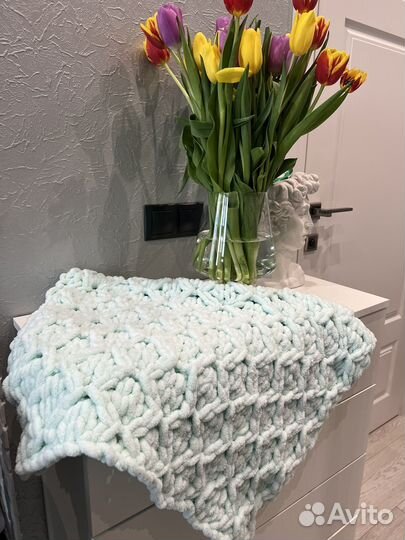 Плед из Alize puffy детский