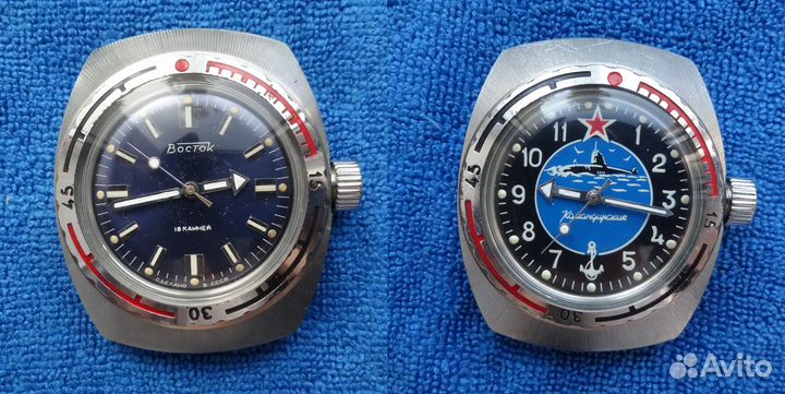 Часы Восток амфибия бочка 2209 СССР