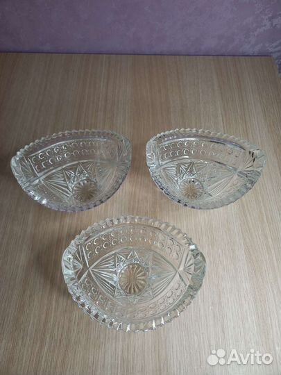 Ладья для орехов, джемом мёда Хрусталь