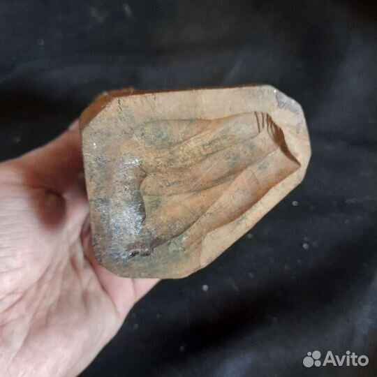 Статуэтка старинная медведь