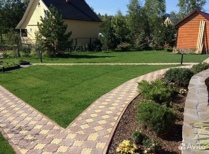 Тротуарная плитка новый город 158x158x60mm