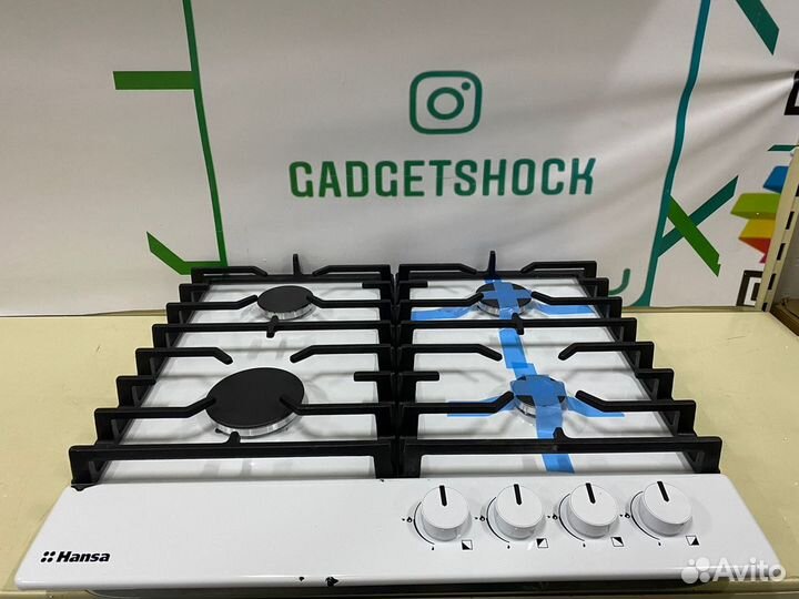 Поверхность газовая Hansa bhgw63030 белая