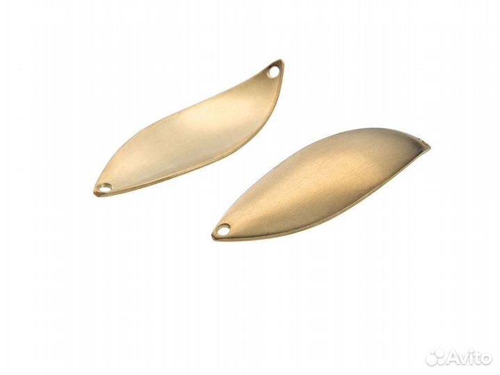 Блесна колеблющаяся Крокодил Латунь Н