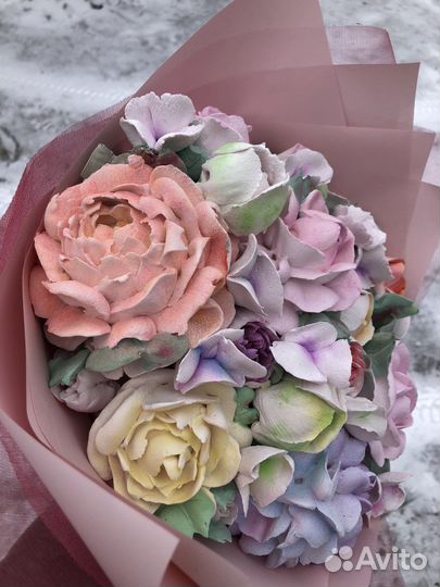 Букеты/цветы из зефира