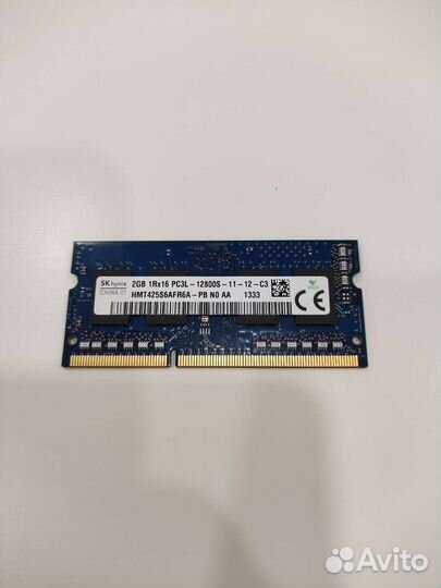 Оперативная память sodimm Hynix (hmt425s6afr6a-PB)