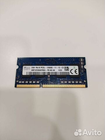 Оперативная память sodimm Hynix (hmt425s6afr6a-PB)