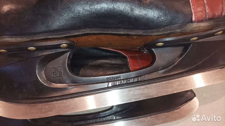 Коньки СССР кожаные