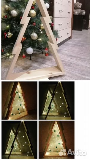Елочка деревянная