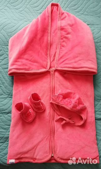 Плед конверт, подойдёт на выписку