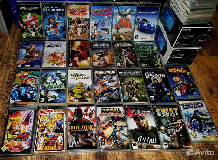 Оригинальные диски PSP UMD sony лицензия