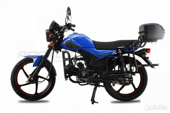 Мопед rockot alpha tourist M-11 (синий глянцевый)
