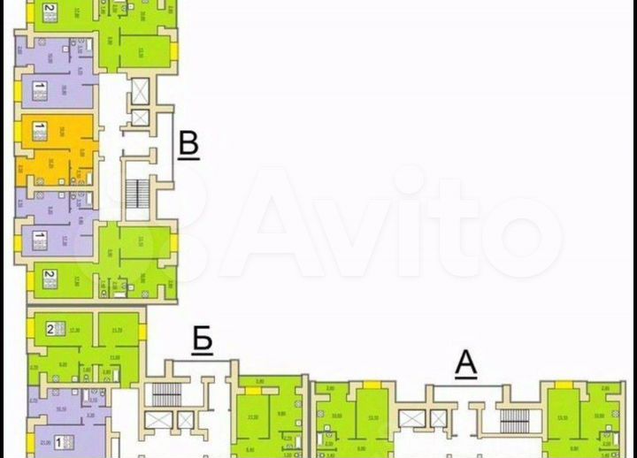 1-к. квартира, 40,2 м², 1/16 эт.