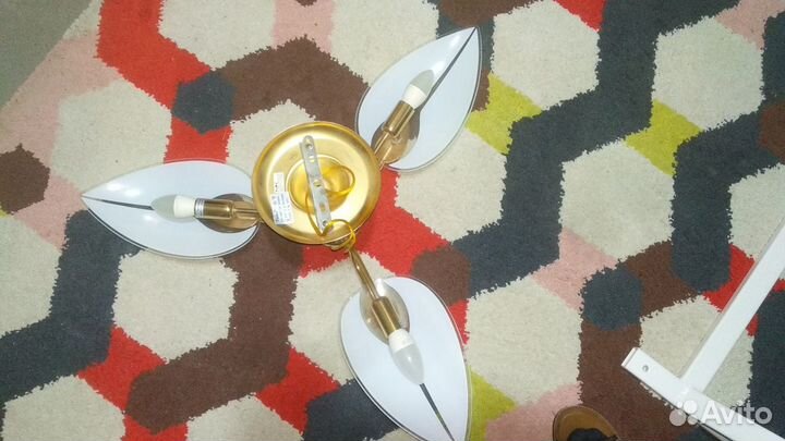 Люстра 3 рожка Tinko