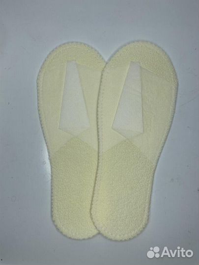 Тапочки одноразовые открытые, из неткан. материала