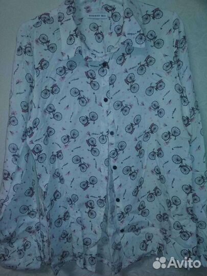 Белая рубашка для девочки