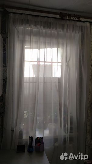 Комплект шторы и тюль