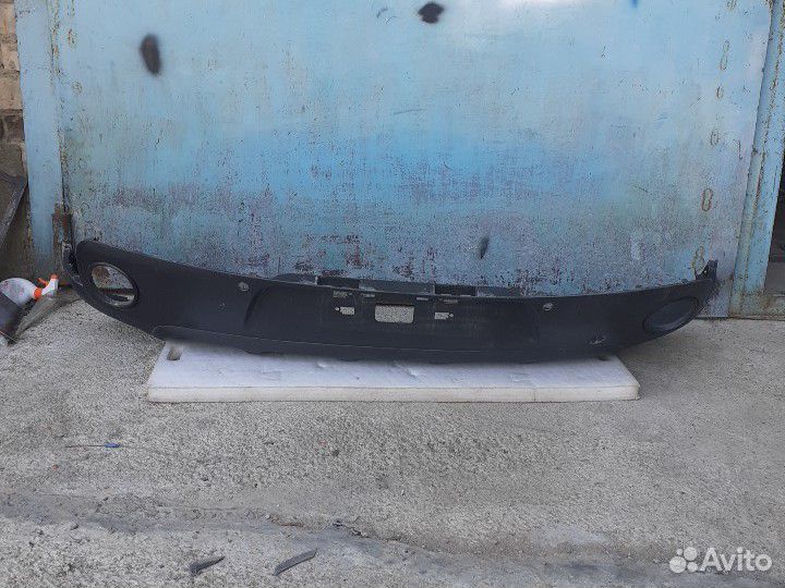 Юбка заднего бампера Kia Soul 2 Киа Сол 2