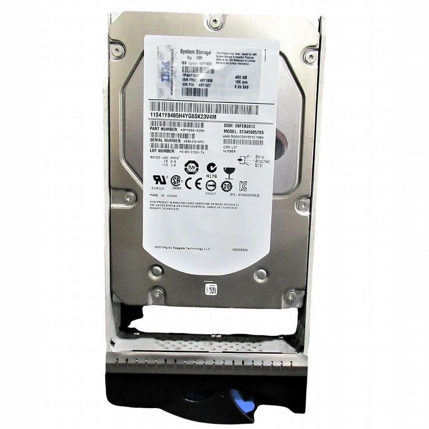 [49Y1936] Жесткий Диск Ibm 450gb 15000 Sas 3,5" Hdd 49y1936