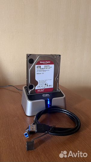 WD RED 4tb + agestar