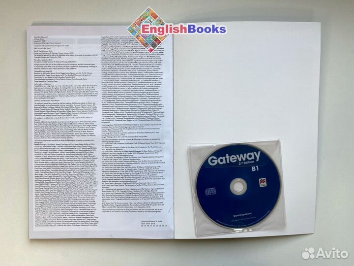 Gateway B1, 2nd edition,комплект (SB,WB,CD)новые