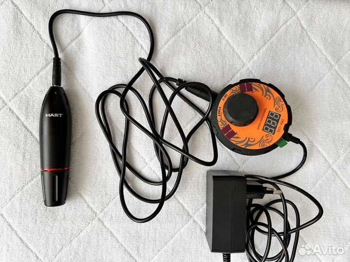 Машинка Mast для тату и перманента и блок