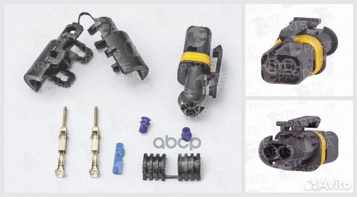 Р/к разъема 2-pin для указателя поворотов MAN