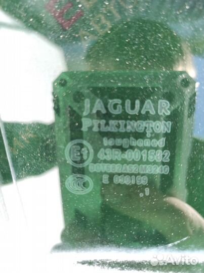 Стекло заднее правое jaguar xf