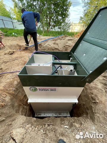 Установка септика под ключ