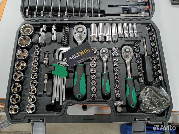 Набор инструментов 121 пр битый кейс