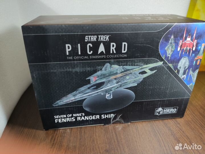Star Trek Eaglemoss Picard модели кораблей