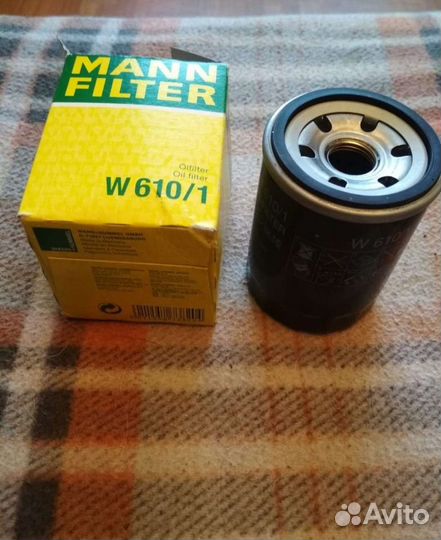 Масляный фильтр Mann Filter W610/1
